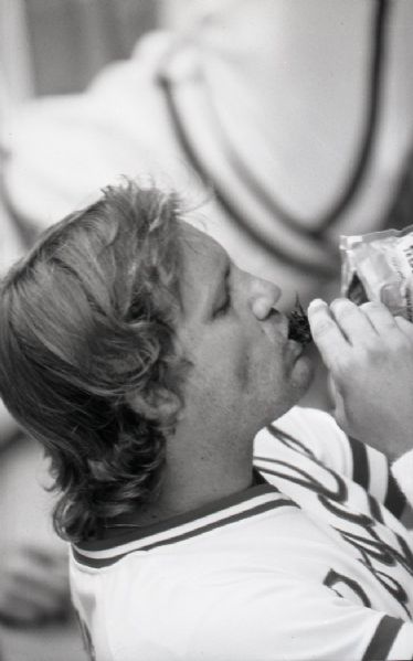 1980 George Brett Kansas City Royals "The Sporting News" Original 2.25" x 3.5" Black And White Negative (The Sporting News Collection/MEARS Auction LOA) 