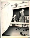 1947 "Mommer" Goose Miami Technical High School Field "The Sporting News Collection Archives" Original 7" x 9" Photos (Sporting News Collection Hologram/MEARS Photo LOA) - Lot of 3