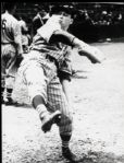 1936-38 Bob Feller Cleveland Indians "The Sporting News" Original 3.25" x 4" Black And White Negative (The Sporting News Collection/MEARS Auction LOA) 