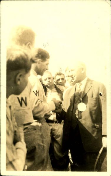 1925 Bucky Harris Washington Senators "The Sporting News Collection Archives" Original 3.5" x 5.5" Photo (Sporting News Collection Hologram/MEARS Photo LOA)