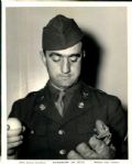 1935-43 Dario Lodigiani Oakland Oaks PCL The Sporting News Collection Archives Original Photos (Sporting News Collection Hologram/MEARS Photo LOA) - Lot of 2