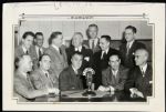 1920-59 Commissioners of Baseball and League Presidents The Sporting News Collection Archives Original Photos (Sporting News Collection Hologram/MEARS Photo LOA) - Lot of 10