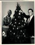 1990 Michael Jordan Chicago Bulls & Pat Riley New York Knicks "Chicago Sun-Times" Original Type 1 7" x 9" Photo (Sun Times Hologram/MEARS Type 1 Photo LOA)