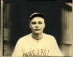 1923-28 Carl East Minneapolis Millers American Association "The Sporting News Collection Archives" Original Photo (Sporting News Collection Hologram/MEARS Photo LOA)