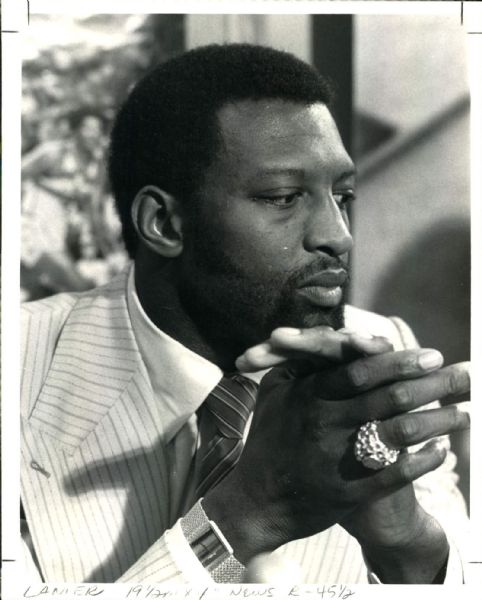 1974-82 Bob Lanier Detroit Pistons Milwaukee Bucks "The Sporting News Collection Archives" Original Photos (Sporting News Collection Hologram/MEARS Photo LOA) - Lot of 3