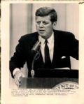 1962 John F Kennedy Original Photo (MEARS Photo LOA)