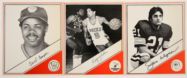 1979 Open Pantry/Lake To Lake Brewers Packers Bucks MACC Set (12)