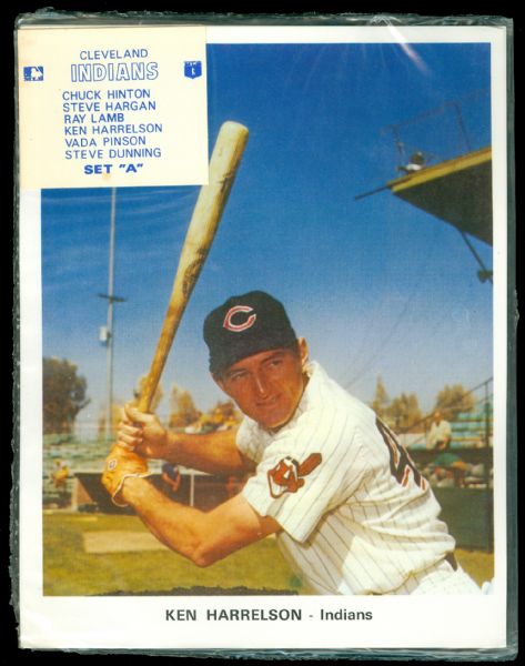 1971 Cleveland Indians Photo Set (12)