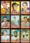 1982 Topps Cracker Jack All Time Baseball Greats Hand-Cut Complete Set (18)