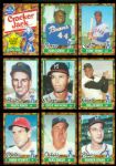 1982 Topps Cracker Jack All Time Baseball Greats Hand-Cut Complete Set (18)