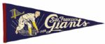 1958 San Francisco Giants Full Size Pennant