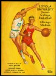 1967 Chicago Stadium College Basketball Program