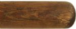 1945-46 Jimmie Foxx Philadelphia Phillies era Team Index H&B Louisville Slugger Professional Model Game Used Bat (MEARS A7) Factory recorded as one of the last bats made for Foxx!!!