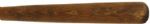 1945-46 Jimmie Foxx Philadelphia Phillies era Team Index H&B Louisville Slugger Professional Model Game Used Bat (MEARS A7) Factory recorded as one of the last bats made for Foxx!!!
