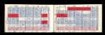 1960-1970 Chicago White Sox Schedule Booklets  (4)