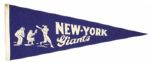1940s New York Giants Pennant 