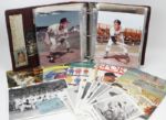 1950s Milwaukee Braves Scrapbook With Eddie Mathews Signed Photo 56 & 58 Yearbooks Season Pass