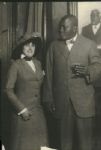 1913 Jack Johnson with Wife Lucille Johnson "Rogers Photo Archives" Original 5" x 7" Photo (MEARS Photo LOA)