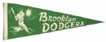 1940s circa Brooklyn Dodgers Pennant