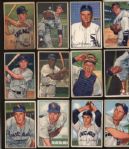 1949-55 Bowman Baseball Cards Chicago White Sox - Lot of 133