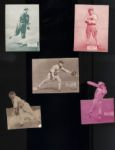 1887 to 1930s Chicago White Sox Baseball Card Mini Pennants Photographs - Lot of 224 (Thought to be every Sox card during this era) Every Card Photographed