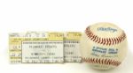 1991 Milwaukee Brewers vs. Twins Game Used OAL (Brown) Baseball 