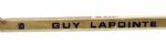 1976 Guy Lapointe Montreal Canadiens Game Used Hockey Stick (MEARS LOA)
