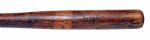 1917-22 Bill Wambsganss Louisville Slugger Professional Model Game Used Side Written Bat - Cleveland Indians - Possibly Used in the 1920 World Series - MEARS Index 1:1 (MEARS A9)