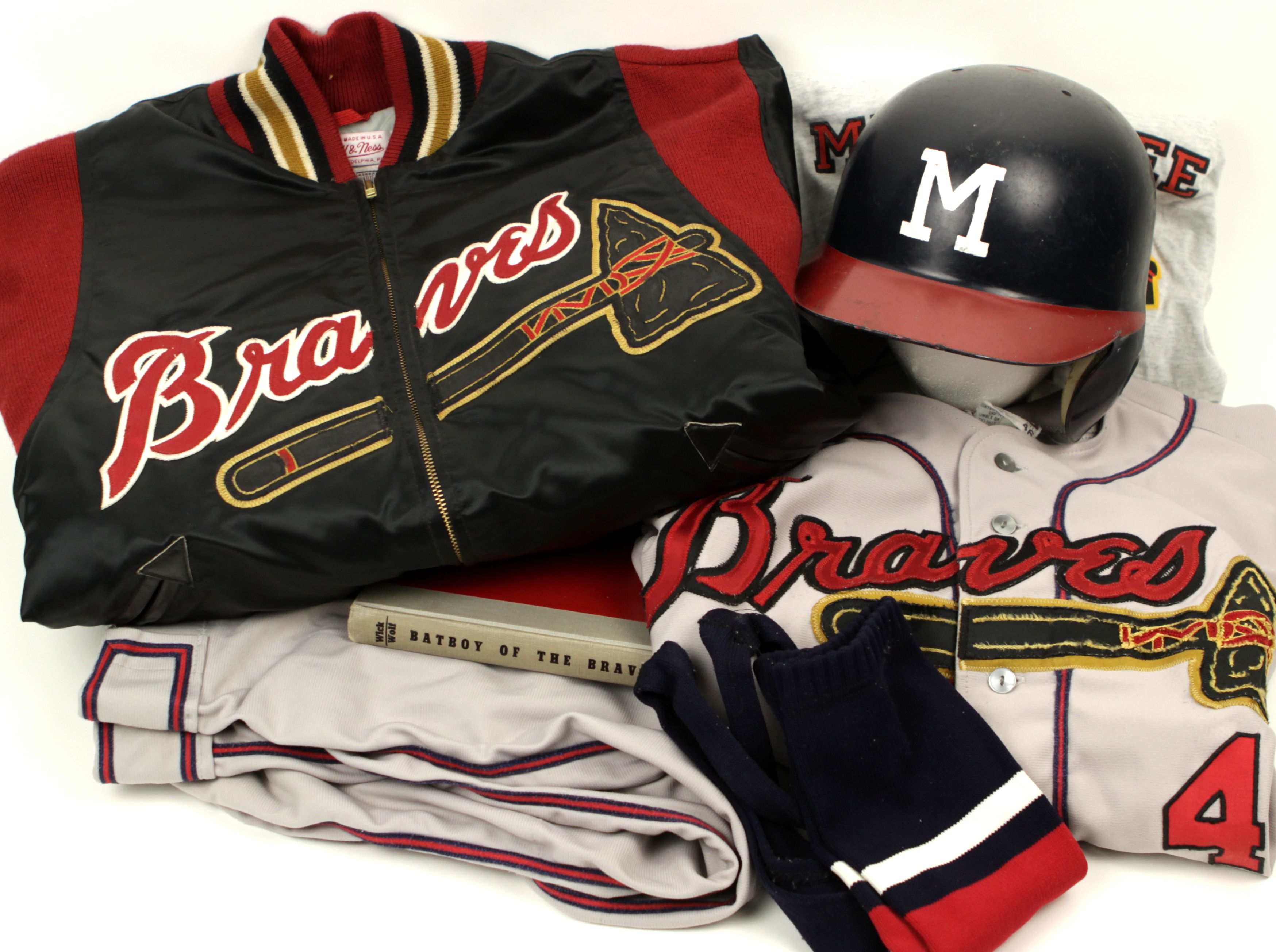 Lot Detail - 1980s-90s Milwaukee Braves Memorabilia - Fantasy Camp Uniform