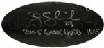 2005 Brian Schneider Washington Nationals Game Used Signed Bat - Lot of 4 (MEARS Auction LOA)