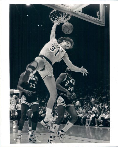 1983-89 Kurt Rambis LA Lakers Charlotte Hornets "The Sporting News Collection Archives" Original 8" x 10" Photo (Sporting News Collection Hologram/MEARS Photo LOA) - Lot of 9