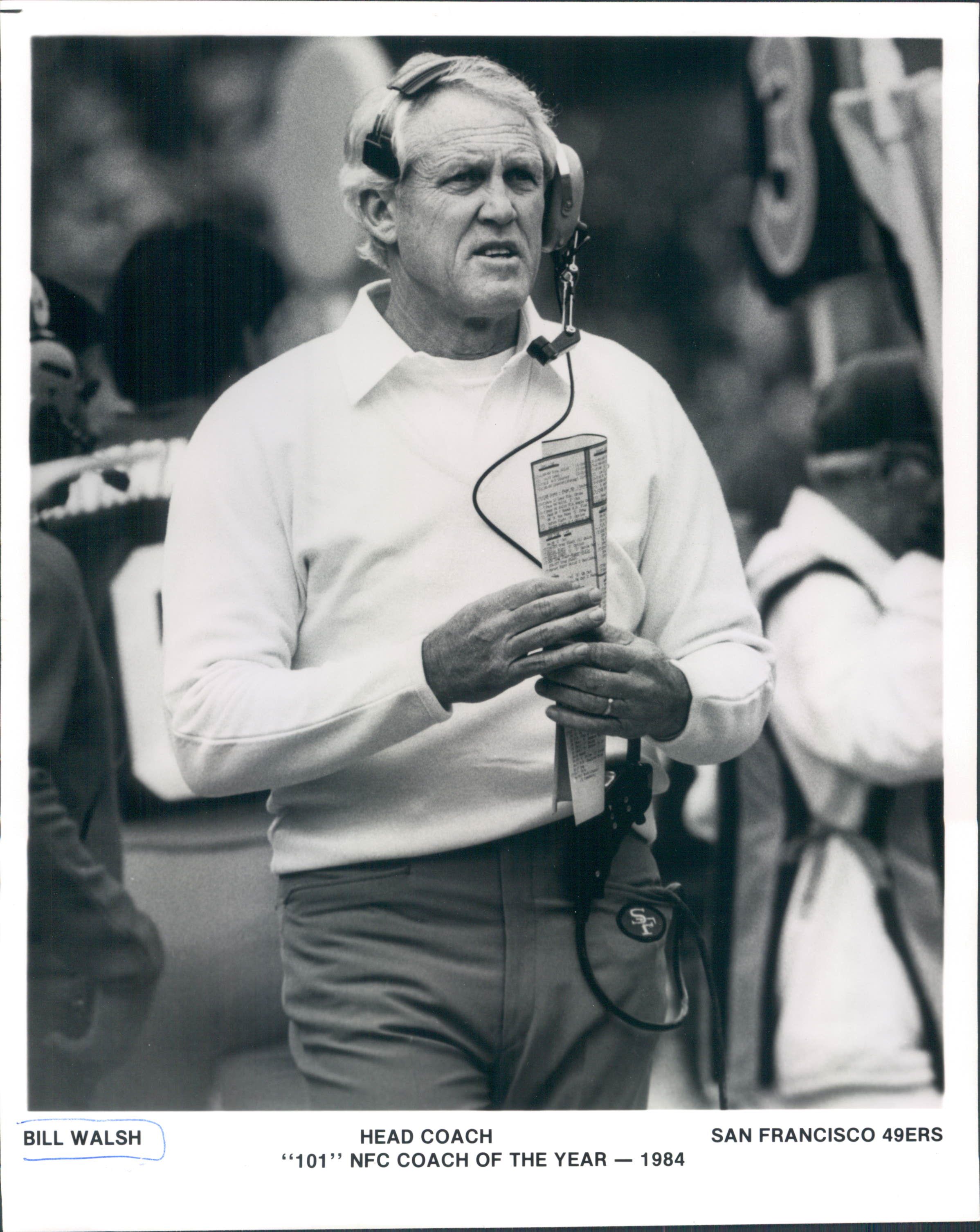 Bill Walsh  Al Golub Photography Archive