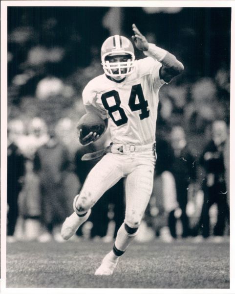 1986-90 Webster Slaughter Cleveland Browns "The Sporting News Collection Archives" Original 8" x 10" Photo (Sporting News Collection Hologram/MEARS Photo LOA) - Lot of 5