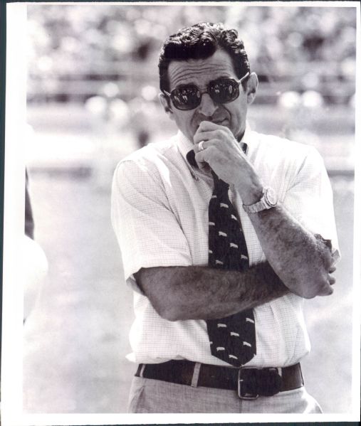 1969-94 Joe Paterno Penn State "The Sporting News Collection Archives" Original Photo (Sporting News Collection Hologram/MEARS Photo LOA) - Lot of 21