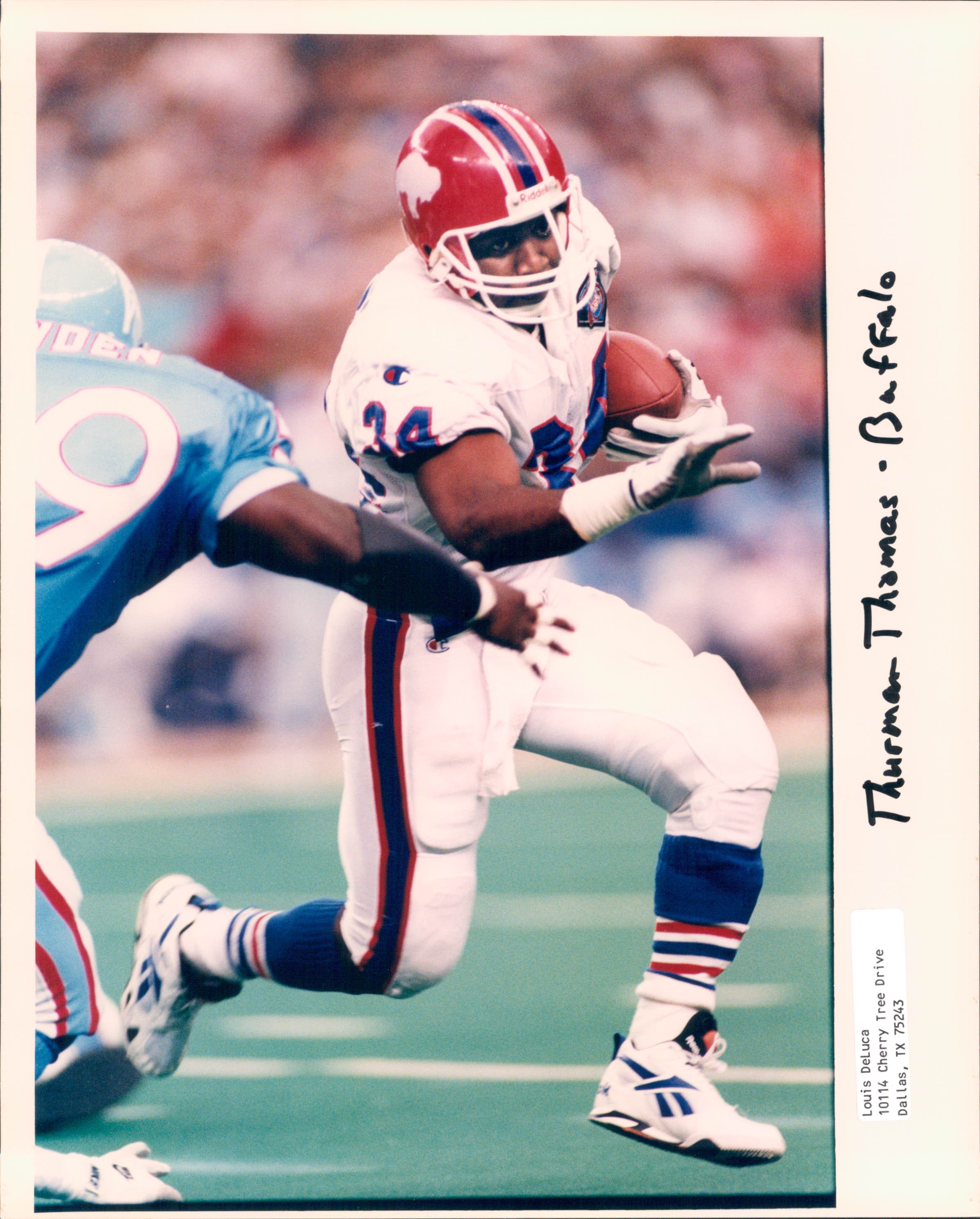 Lot Detail - 1988-93 Thurman Thomas Buffalo Bills 'TSN Collection