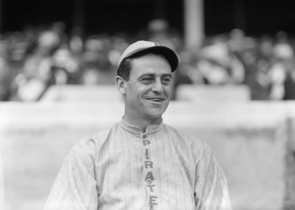 1912 Turkey Mike Donlin Pittsburgh Pirates Charles Conlon Original 11" x 14" Photo Hand Developed from Glass Plate Negative & Published (The Sporting News Hologram/MEARS Photo LOA)