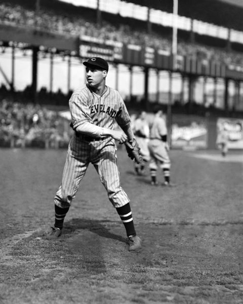 1938 Bob Feller Cleveland Indians Charles Conlon Original 11" x 14" Photo Hand Developed from Glass Plate Negative & Published (The Sporting News Hologram/MEARS Photo LOA)