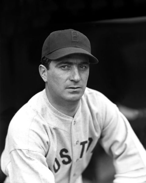 1935 Moe Berg Boston Red Sox Charles Conlon Original 11" x 14" Photo Hand Developed from Glass Plate Negative & Published (The Sporting News Hologram/MEARS Photo LOA)