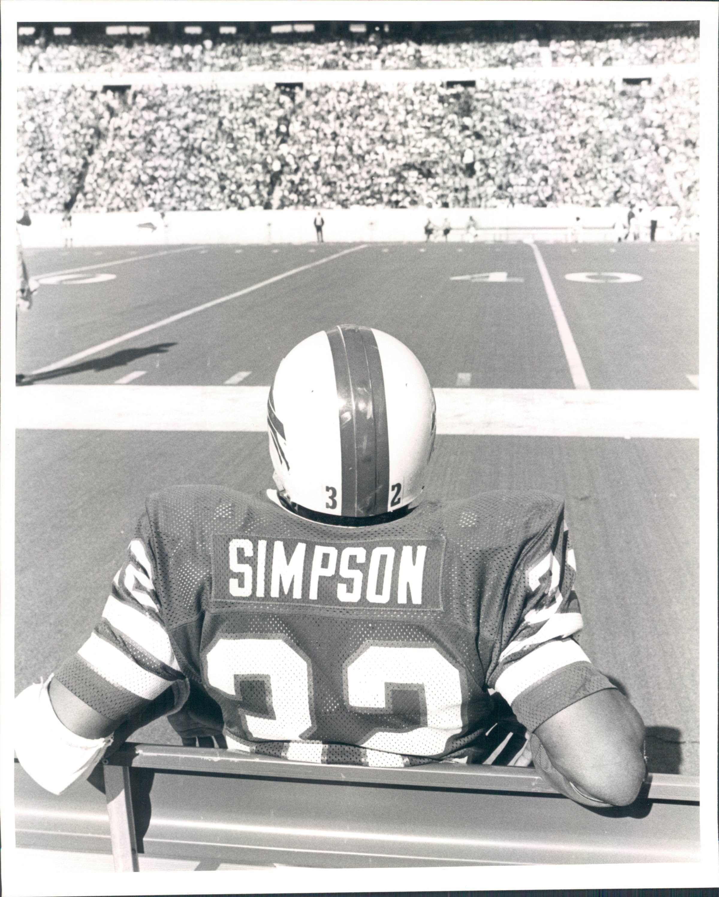 OJ Simpson San Francisco 49ers Autographed 8x10 Sports Photo JSA SOA I02994