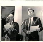 1961-67 circa John F Kennedy Original Photos (MEARS Photo LOA) - Lot of 5