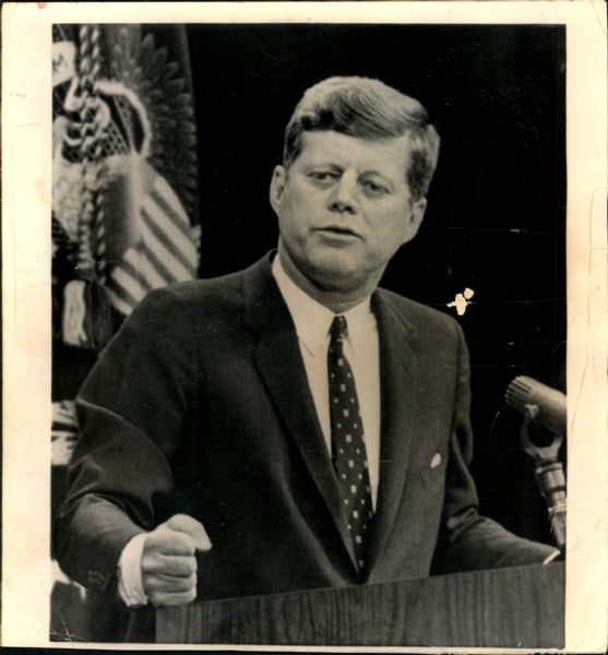 1962 John F Kennedy Original Photo (MEARS Photo LOA)