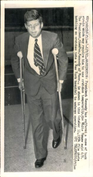1954 John F Kennedy Original Photo (MEARS Photo LOA) 