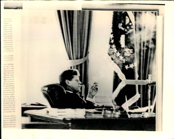 1961 John F Kennedy Original Photos (MEARS Photo LOA) - Lot of 4