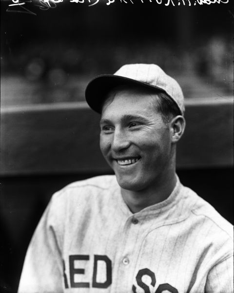 1926 Red Ruffing Boston Red Sox Charles Conlon Original 11" x 14" Photo Hand Developed from Glass Plate Negative & Published (The Sporting News Hologram/MEARS Photo LOA)