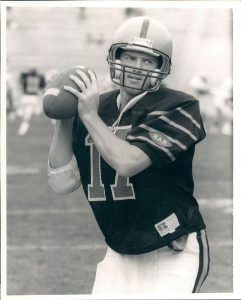 1955-87 Princeton University Tigers Football Jason Garrett "The Sporting News Collection Archives" Original Photos (Sporting News Collection Hologram/MEARS Photo LOA) - Lot of 14