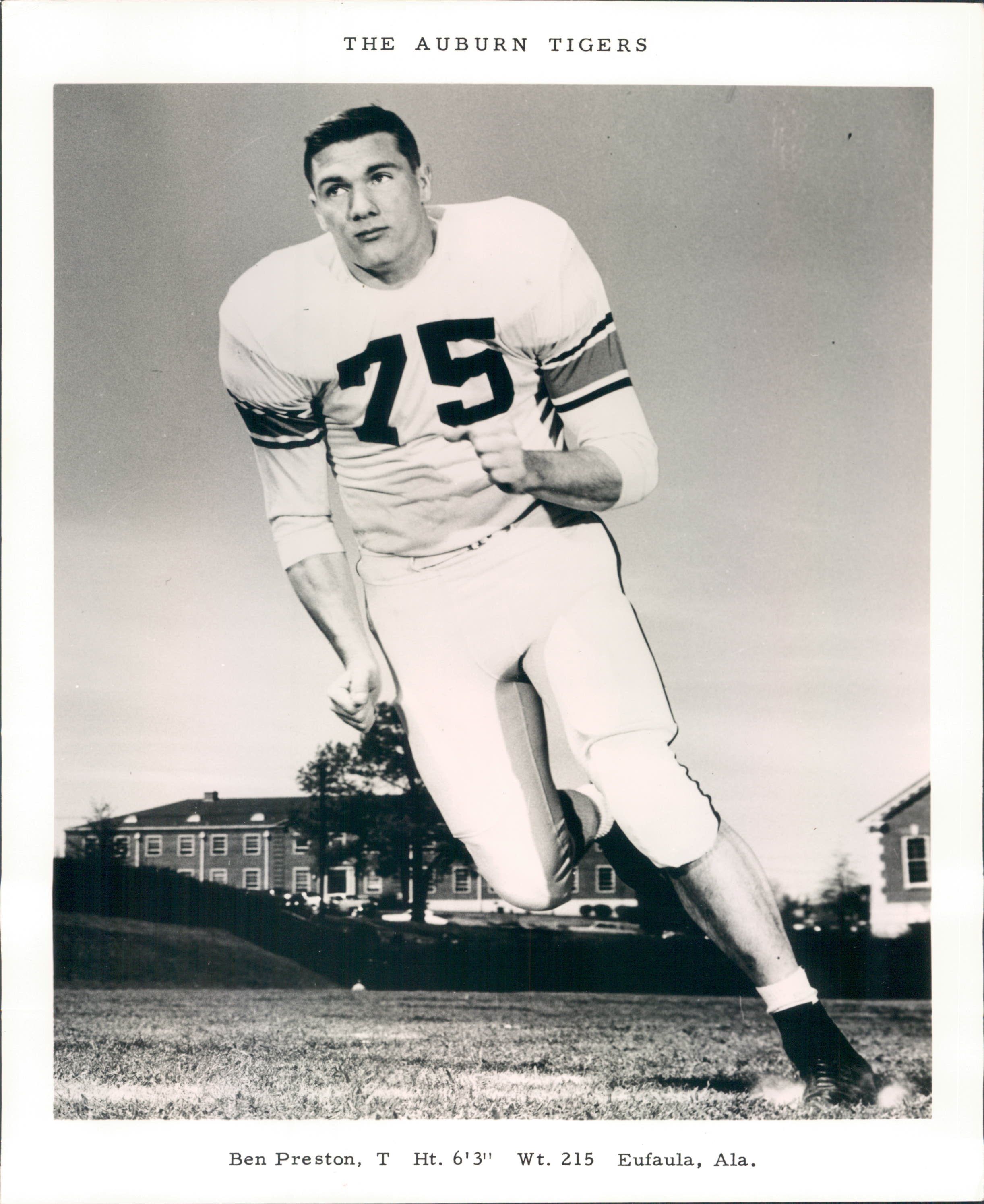 Lot Detail - 1957-58 Auburn University Tigers Football 