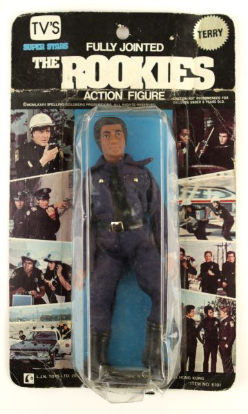 1973 LJN The Rookies Officer Terry Webster Action Figure MOC