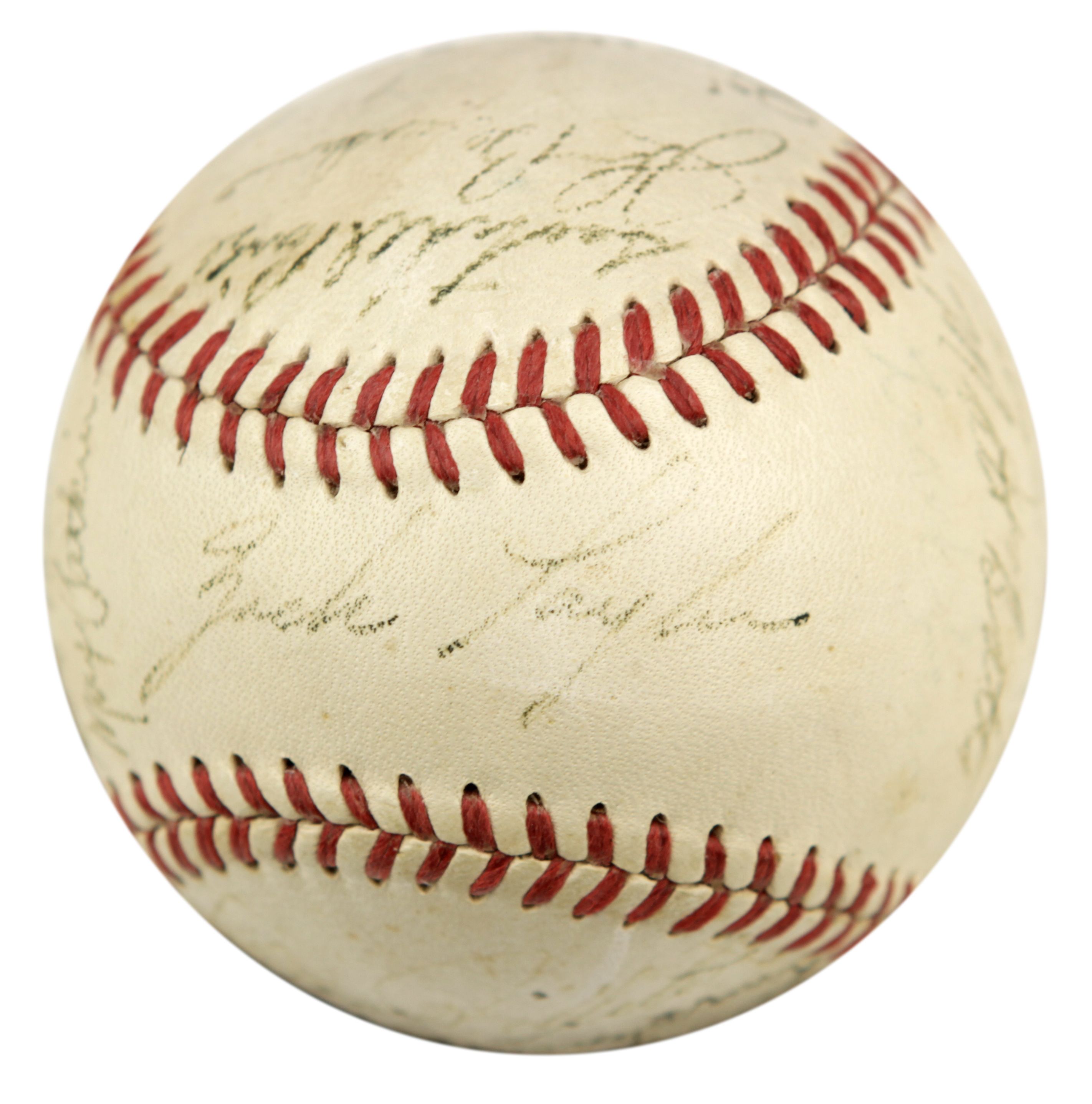 Sold at Auction: ST LOUIS BROWNS SATCHEL PAIGE AUTOGRAPHED BASEBALL