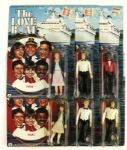 1981 The Love Boat MEGO Action Figures Complete Set - Lot of 6 MOC