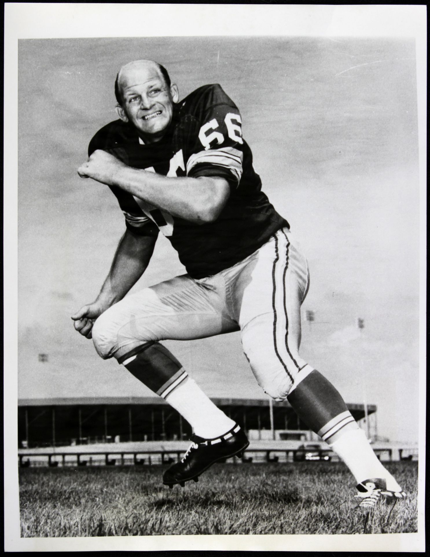 BAY, WI - CIRCA 1960's: Linebacker Ray Nitschke of the Green Bay